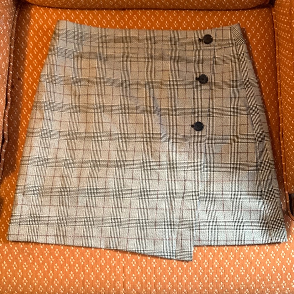 Plaid skirt